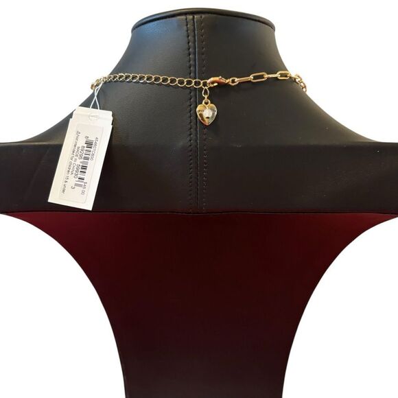 Sexy Devil Red Crystal Heart Y Necklace. - Picture 4 of 7